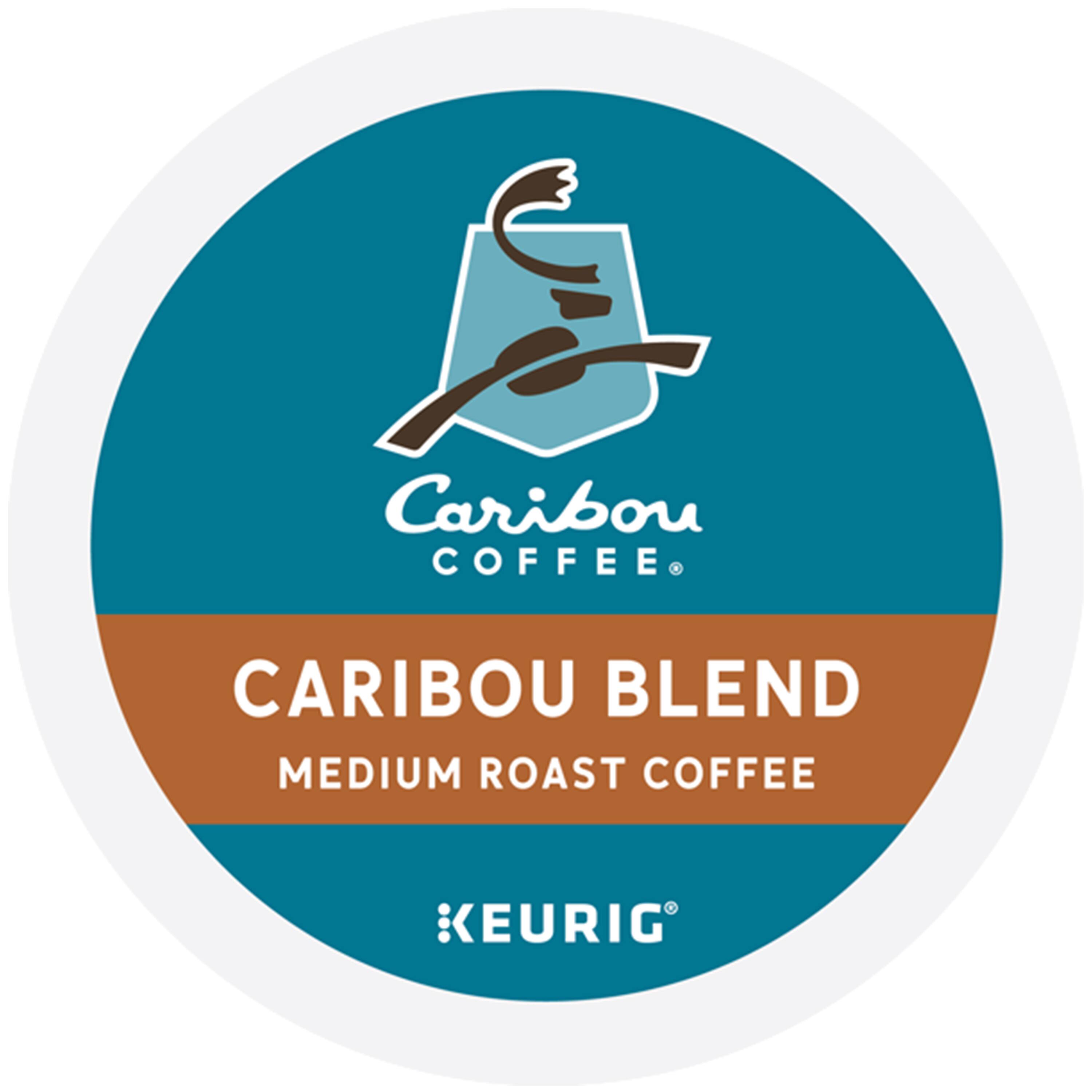 Caribou Coffee Caribou Blend Medium Roast Coffee Keurig