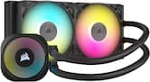 CORSAIR - iCUE LINK TITAN 240 RX Liquid CPU Cooler with RGB Lighting - Black