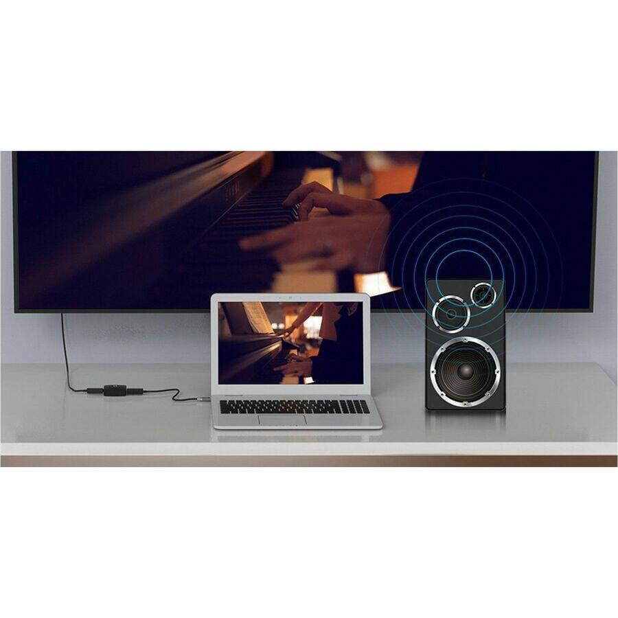 Alt View 8. Adesso - Adesso HDMI Switch - 3840 x 2160 - 4K, Full HD - TV, Computer, Projector, Xbox, PlayStation - 2 x HDMI Out - Unknown.