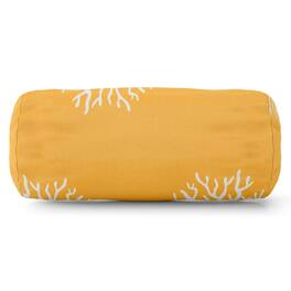 Majestic Home - Bolster Pillow Coral - Yellow