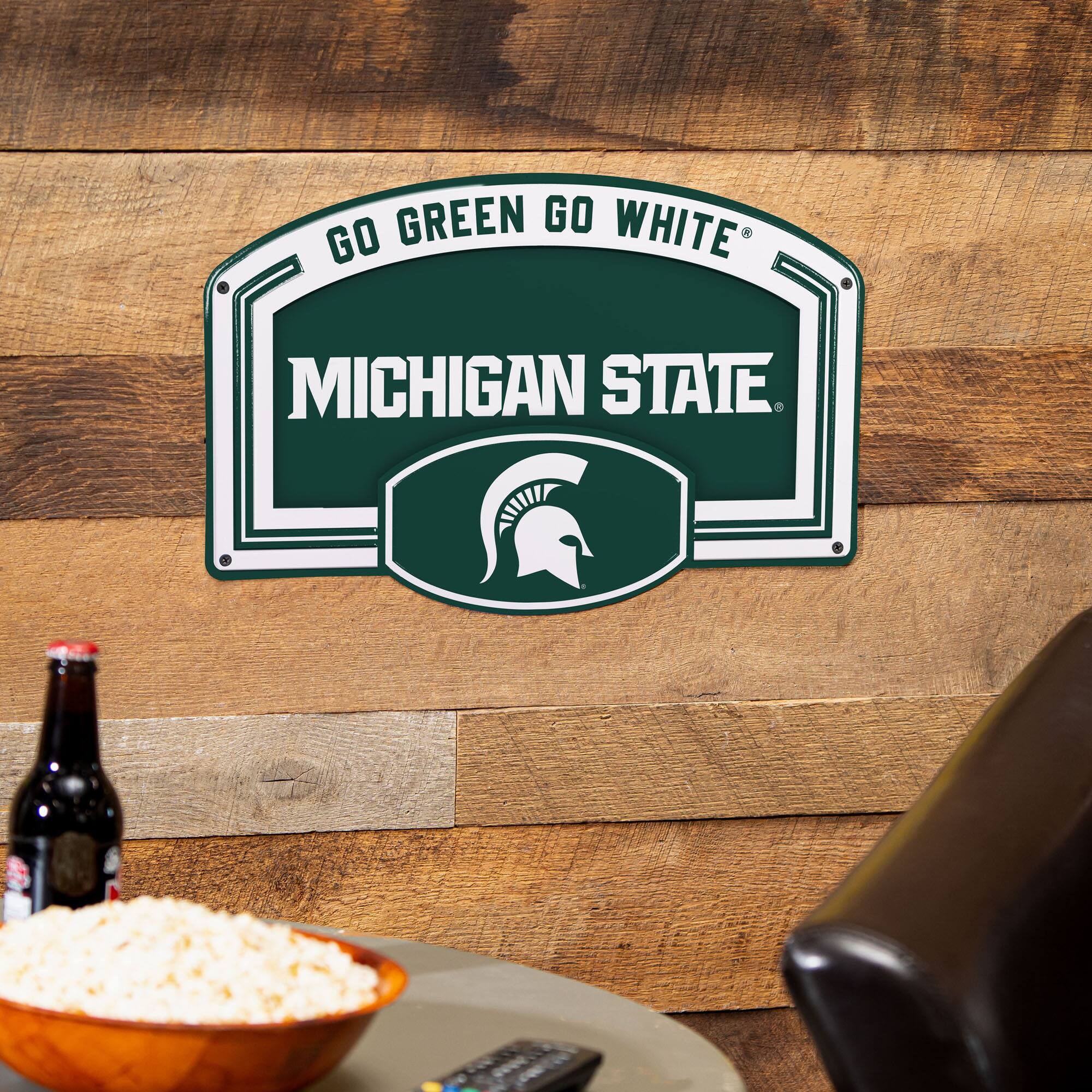 GO GREEN GO WHITE  
MICHIGAN STATE