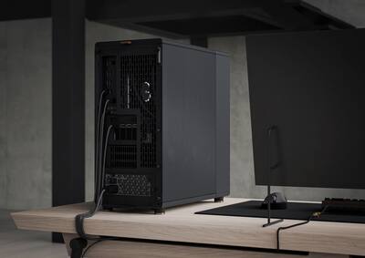 Fractal Design North Charcoal Black with Walnut Front and Mesh Fractal Design North Charcoal Black with Walnut Front and Mesh