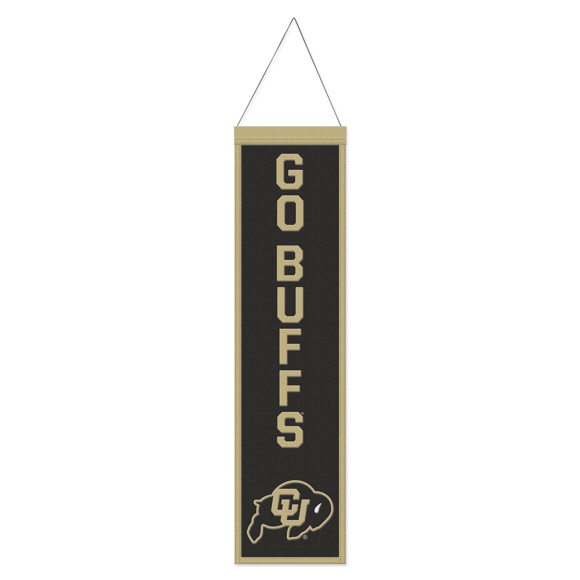 WinCraft - Colorado Buffaloes 8" x 32" Evolution Banner - Multicolor