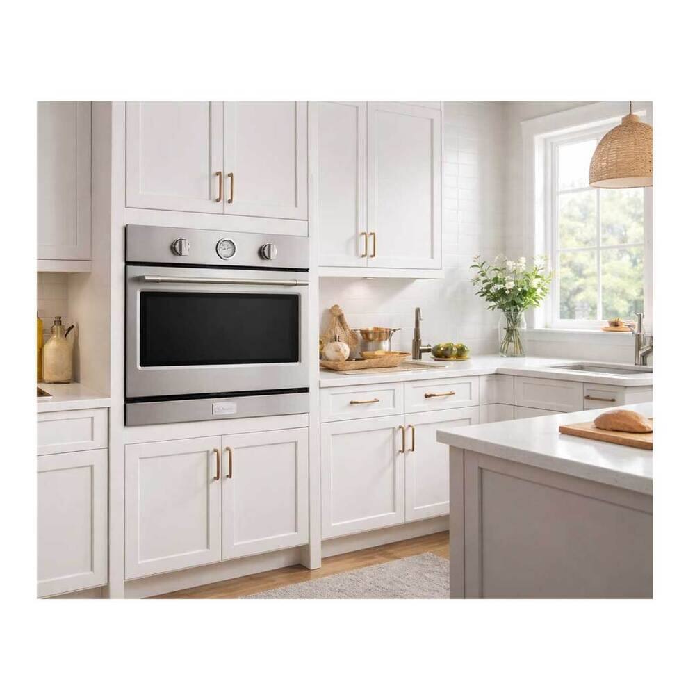 Alt View 6. Verona - Verona 30 inch Built-In Gas Single Wall Oven with 3.5 cu. ft. Capacity (Stainless Steel) - Stainless Steel.