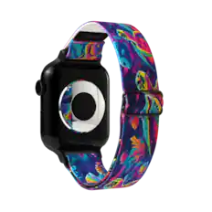 Front. ZOX - What If It Works Out NFC Smartwatch Band, 20mm - Multicolor.