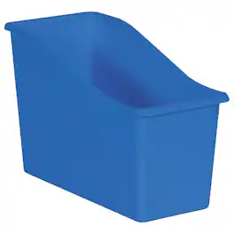 Teacher Created Resources - Blue Plastic Book Bin