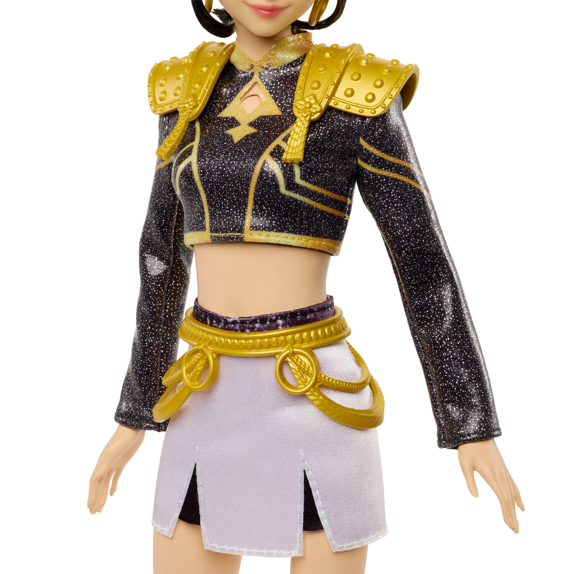 Alt View 2. Mattel - KPop Demon Hunter HUNTR/X Zoey "Golder" Singing Doll.