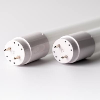 Jomitop 4FT T8 LED Tube Light – 18W, 6000K Cold White, 2000 Lumens, 2-Pin G13, 50,000 Hrs, Clear Frosted, AC90-277V, Energy Saving