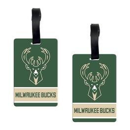 WinCraft - Milwaukee Bucks Luggage Tag 2-Pack - Multicolor