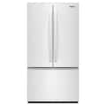 Whirlpool - 36 in. Wide 31 cu. ft. French Door Refrigerator with Ice Maker and Family-Sized Capacity - White