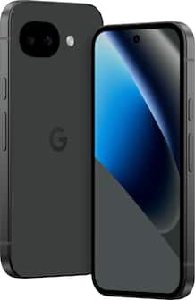 Front. Google - Pixel 10a 128GB (Unlocked) - Obsidian.