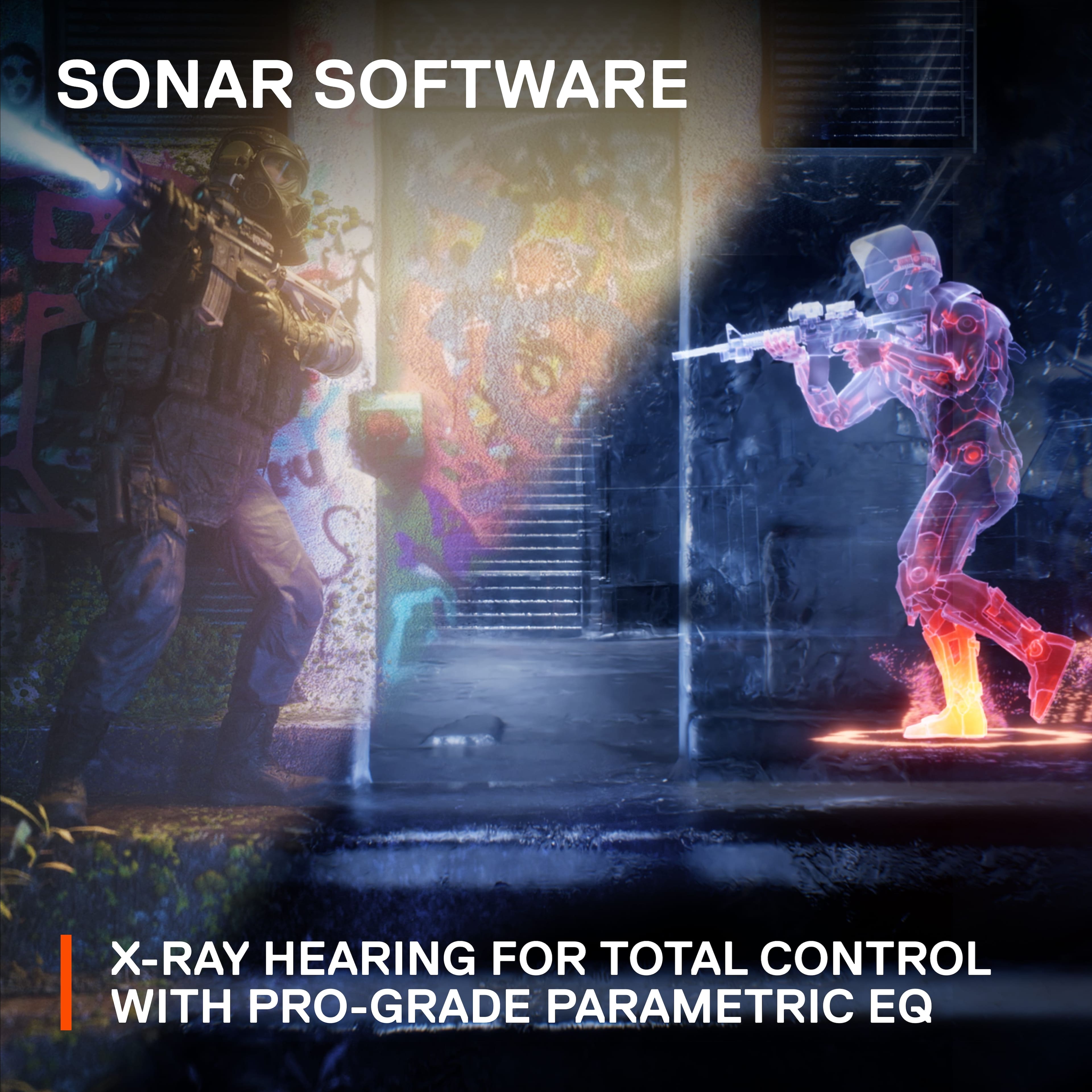 SONAR SOFTWARE X-RAY HEARING FOR TOTAL CONTROL WITH PRO-GRADE PARAMETRIC EQ