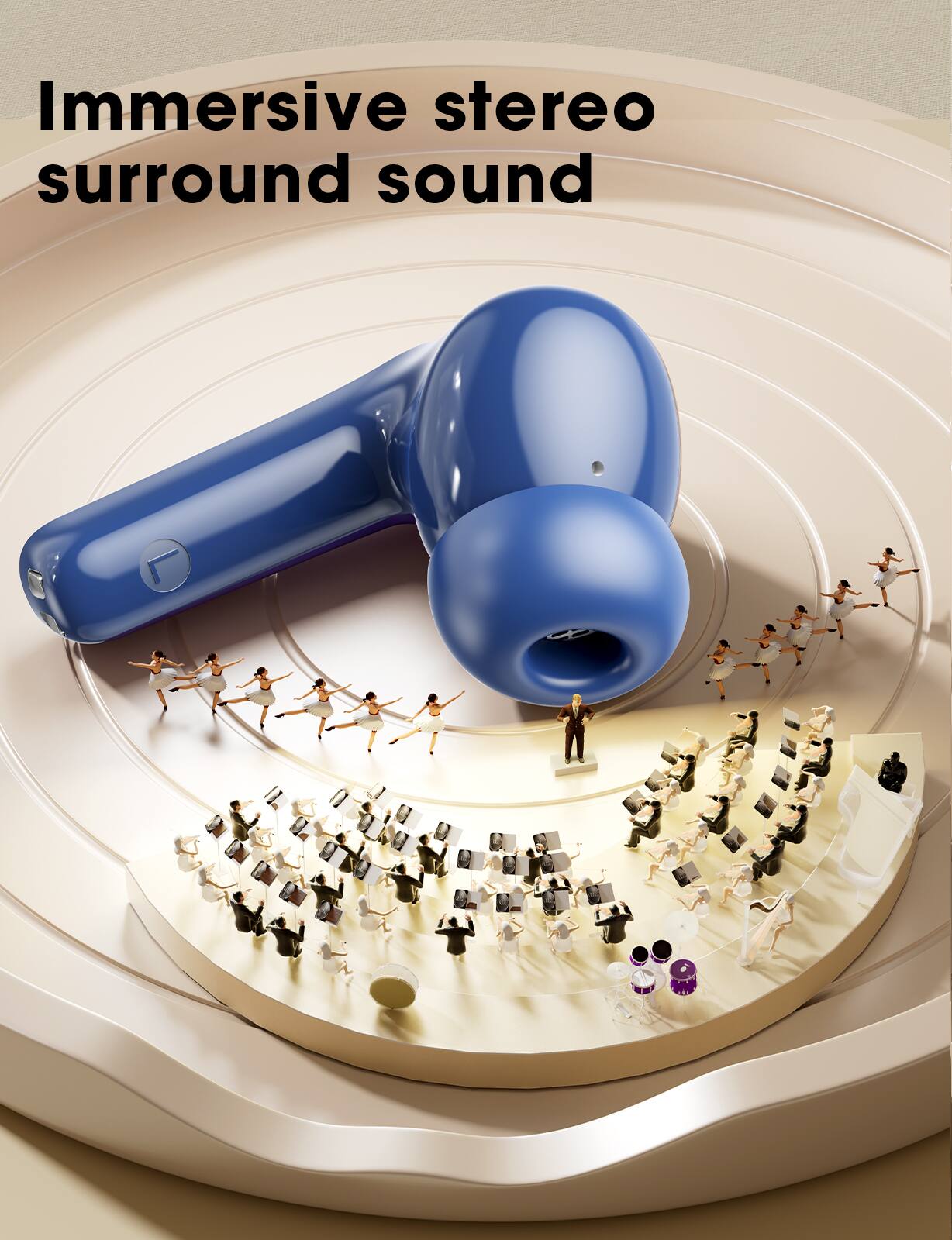 Immersive stereo surround sound
