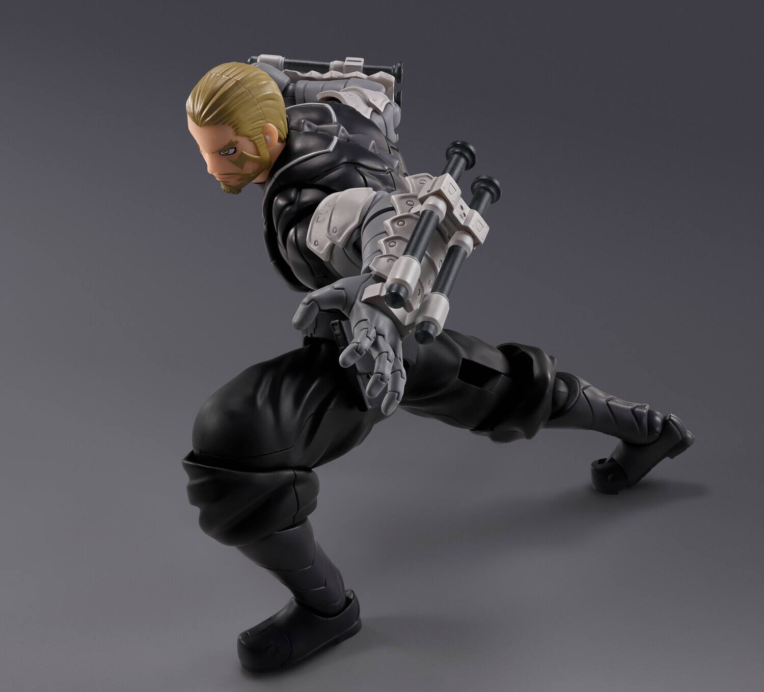 Alt View 2. PopMarket - Tamashii Nations - Kaiju No. 8 - S.H.Figuarts - NO8 Isao Shinomiya Action Figure   - COLLECTIBLES - Multicolor.