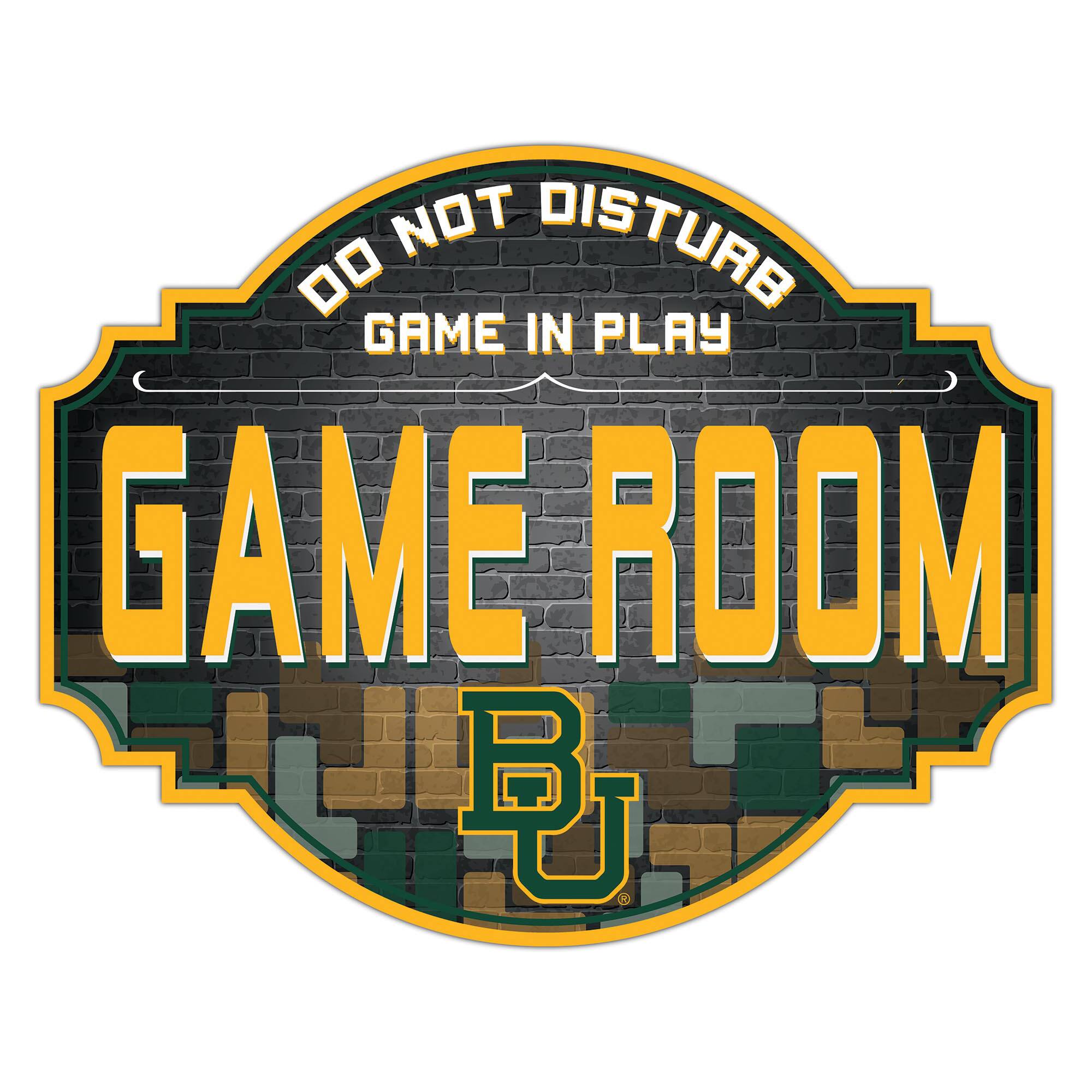 Baylor Bears 12'' Game Room Tavern Sign