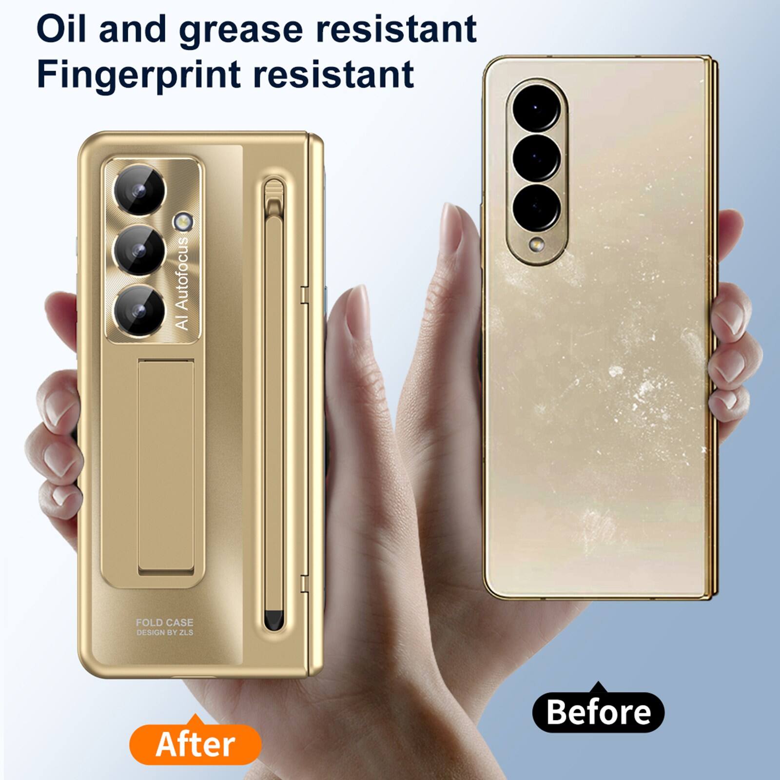 Oil and grease resistant  
Fingerprint resistant  
AI Autofocus  
FOLD CASE DESIGN BY ZLS  
After  
Before