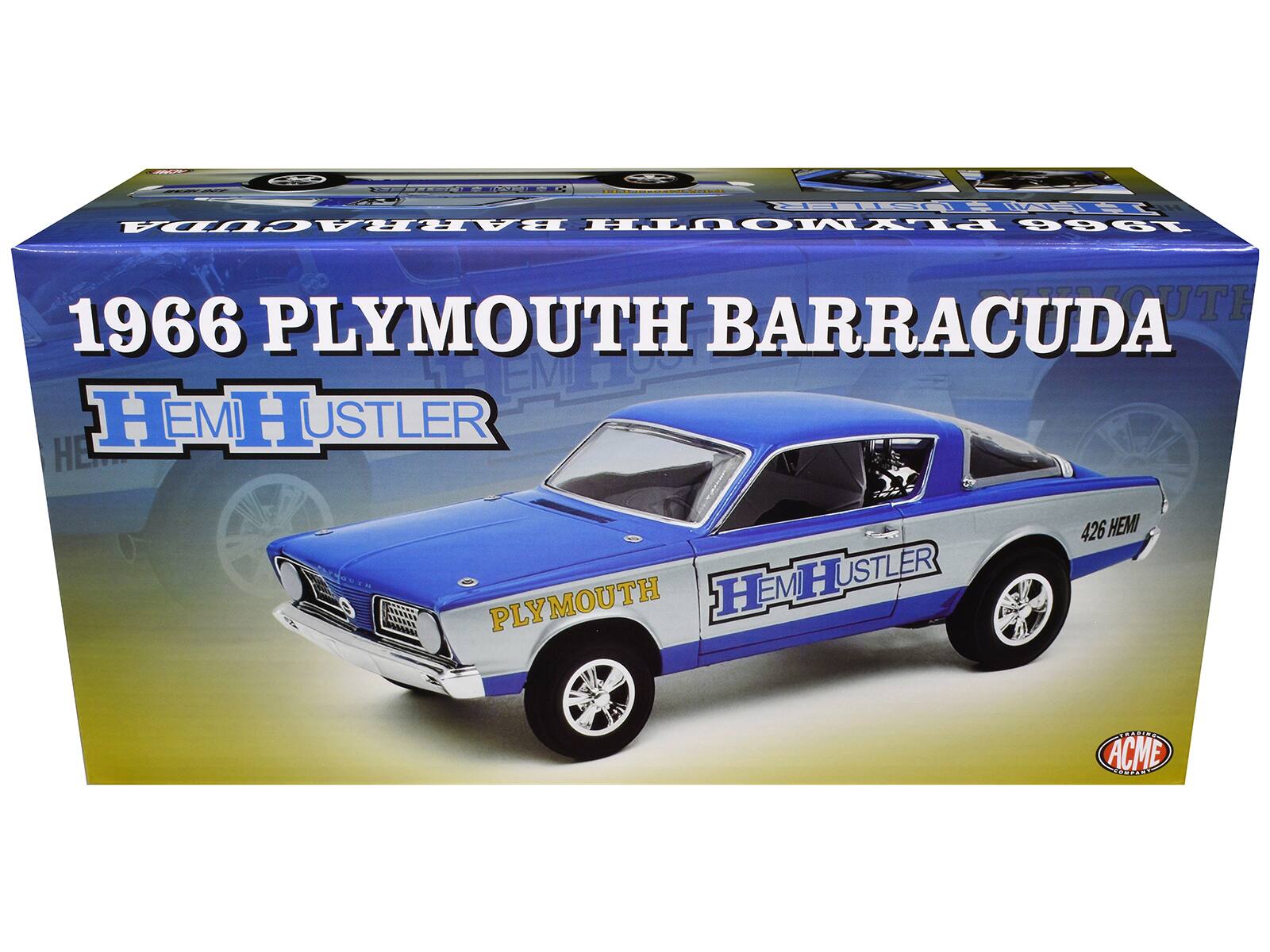 1966 PLYMOUTH BARRACUDA  
HEMI HUSTLER  
426 HEMI