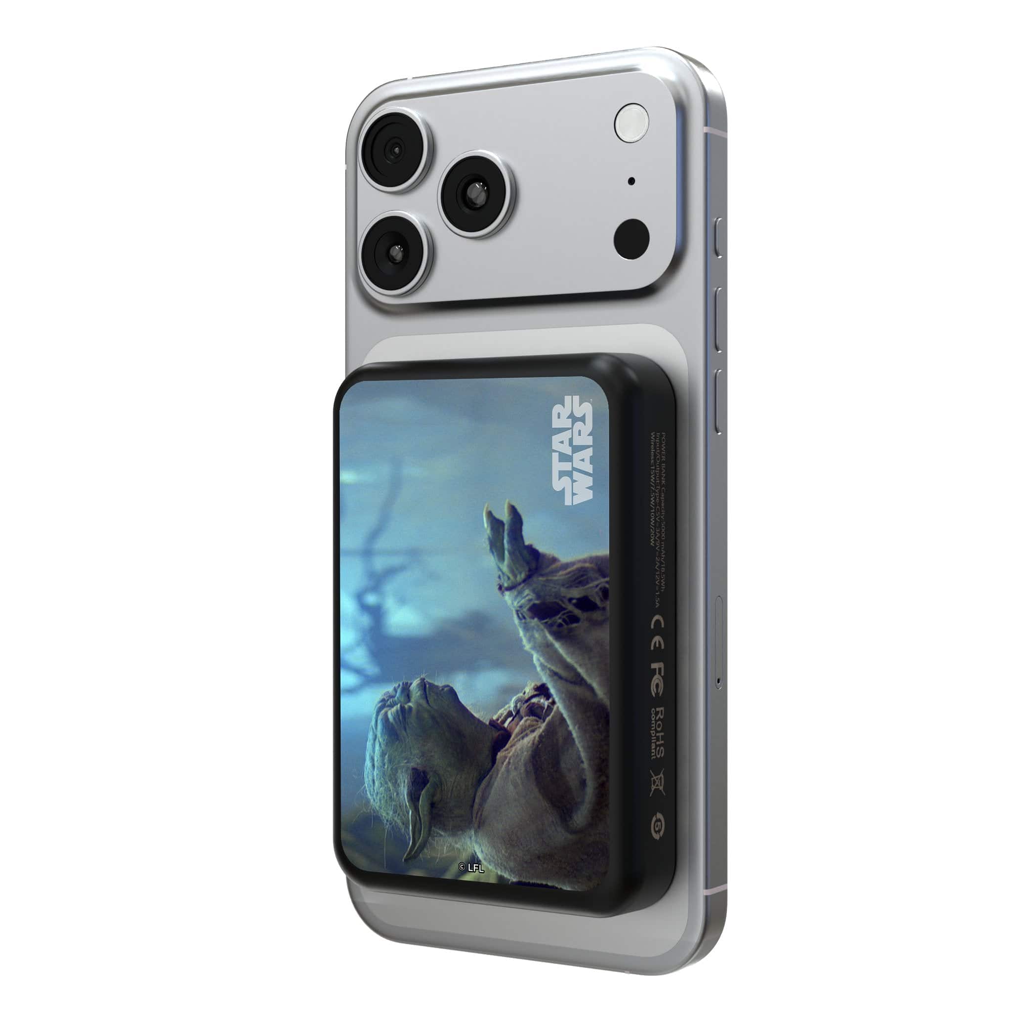Photos - Power bank Star Keyscaper - Wars: A New Hope Cinematic Moments: Discovery Wireless Mag - Yoda KPBKM1