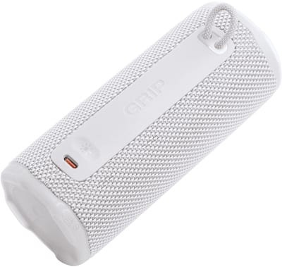 JBL Grip Portable Wireless Speaker with Built In Light 2025 White JBL Grip Portable Wireless Speaker with Built In Light 2025 White