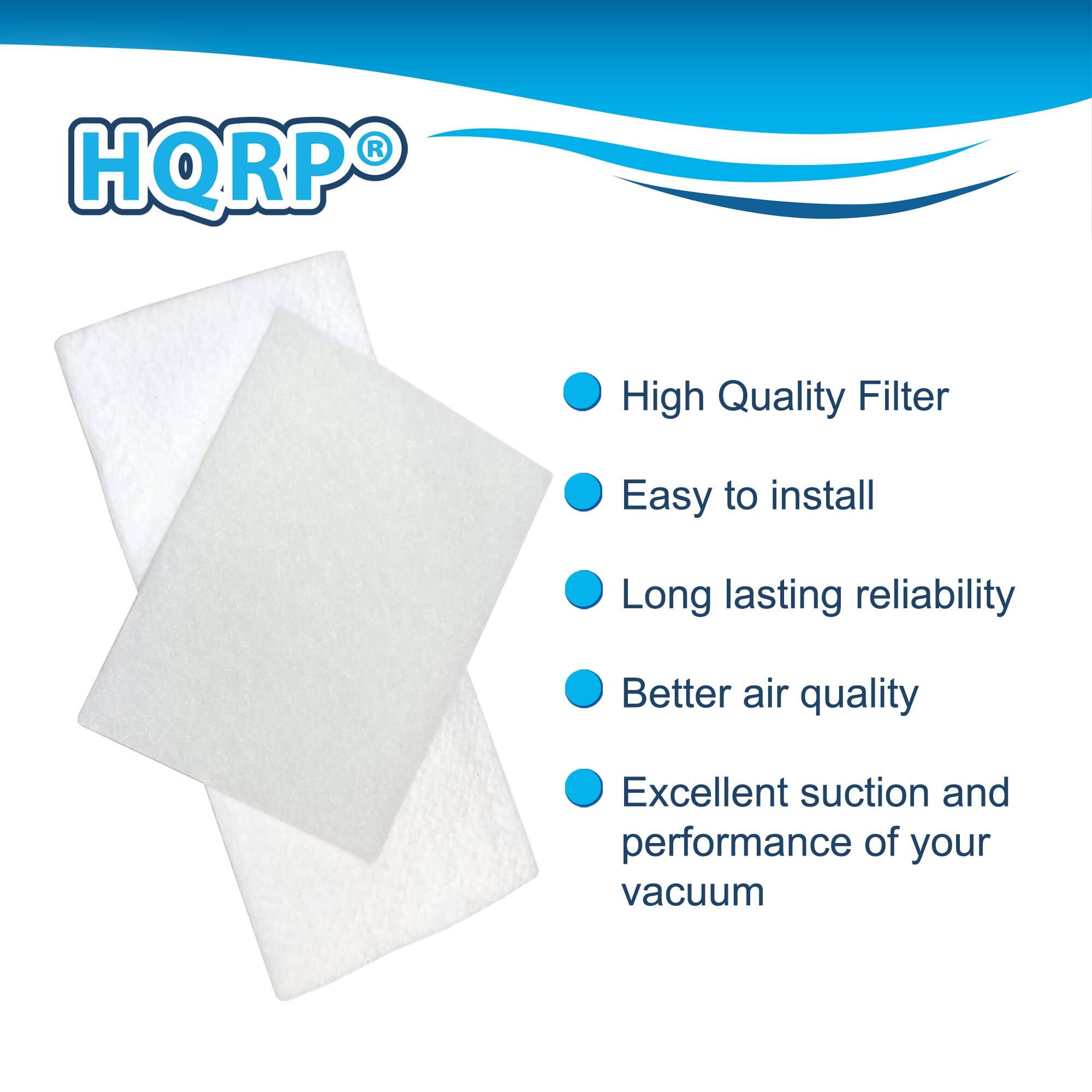 HQRP®

- High Quality Filter
- Easy to install
- Long lasting reliability
- Better air quality
- Excellent suction and performance of your vacuum