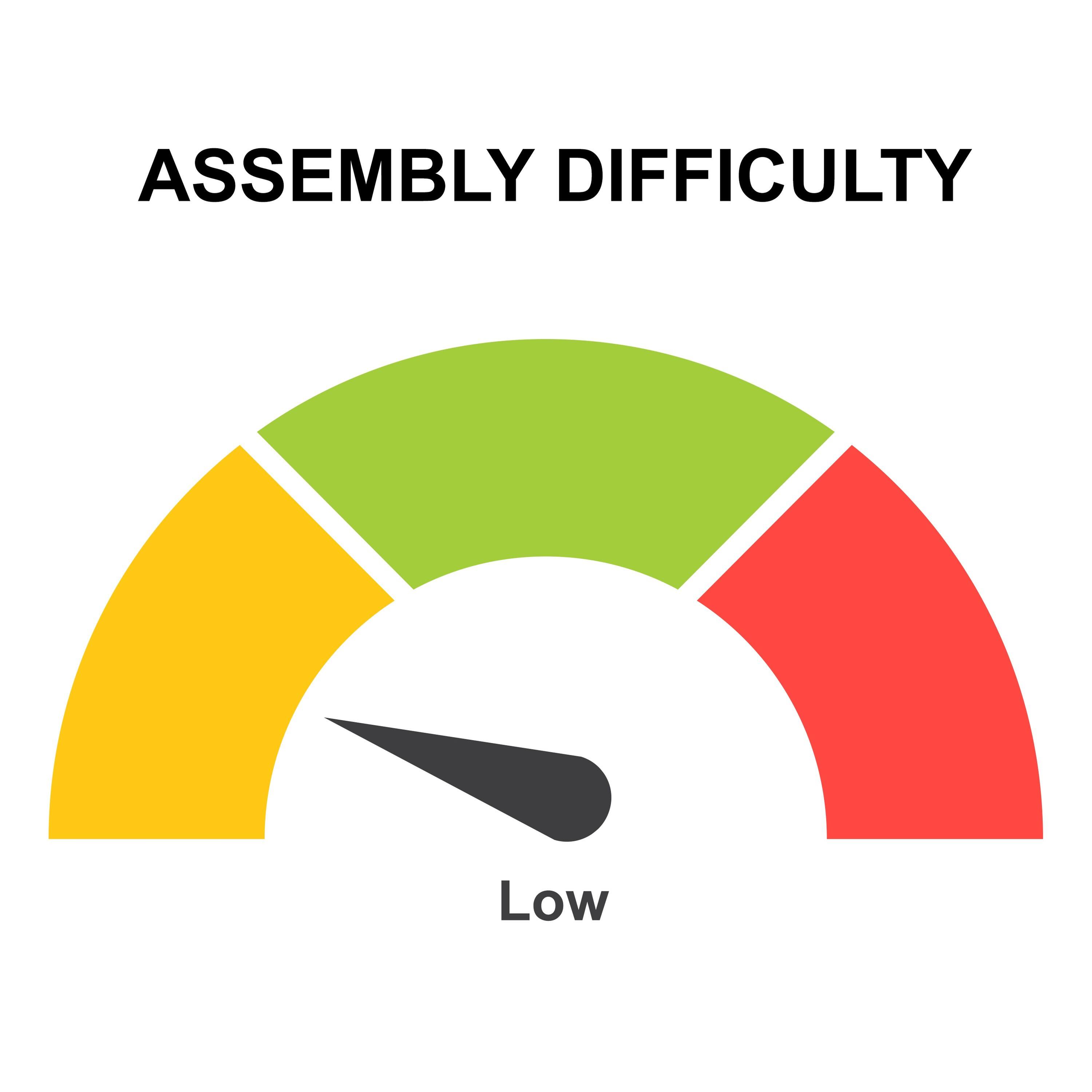 ASSEMBLY DIFFICULTY Low