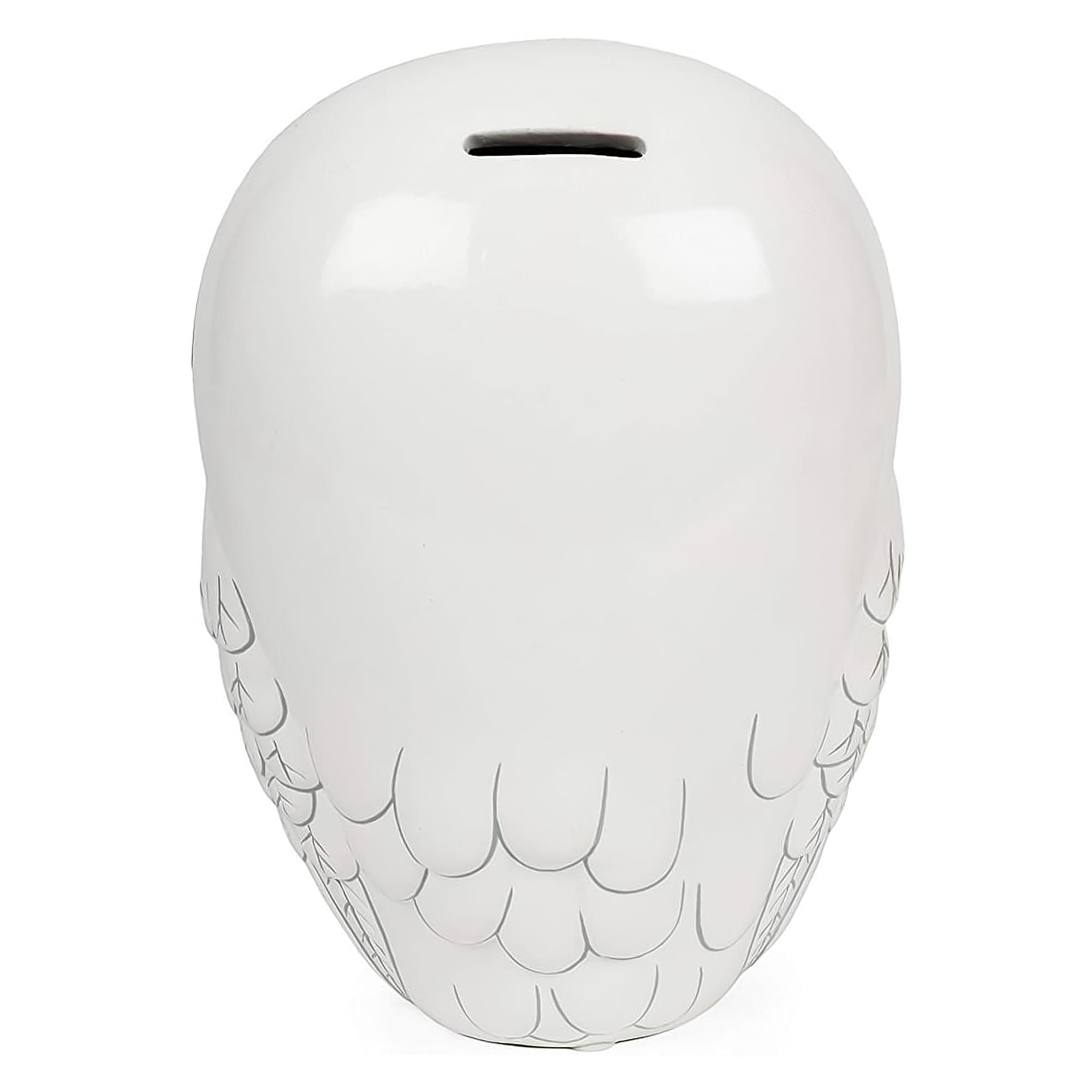 Alt View 1. Harry Potter - Harry Potter Hedwig The Owl Ceramic Coin Bank - White.