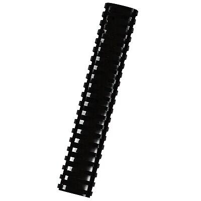 Left. Fellowes - 2" Plastic Binding Spine Comb, 500 Sheet Capacity, Black, 40/Pack (52369) - Black.