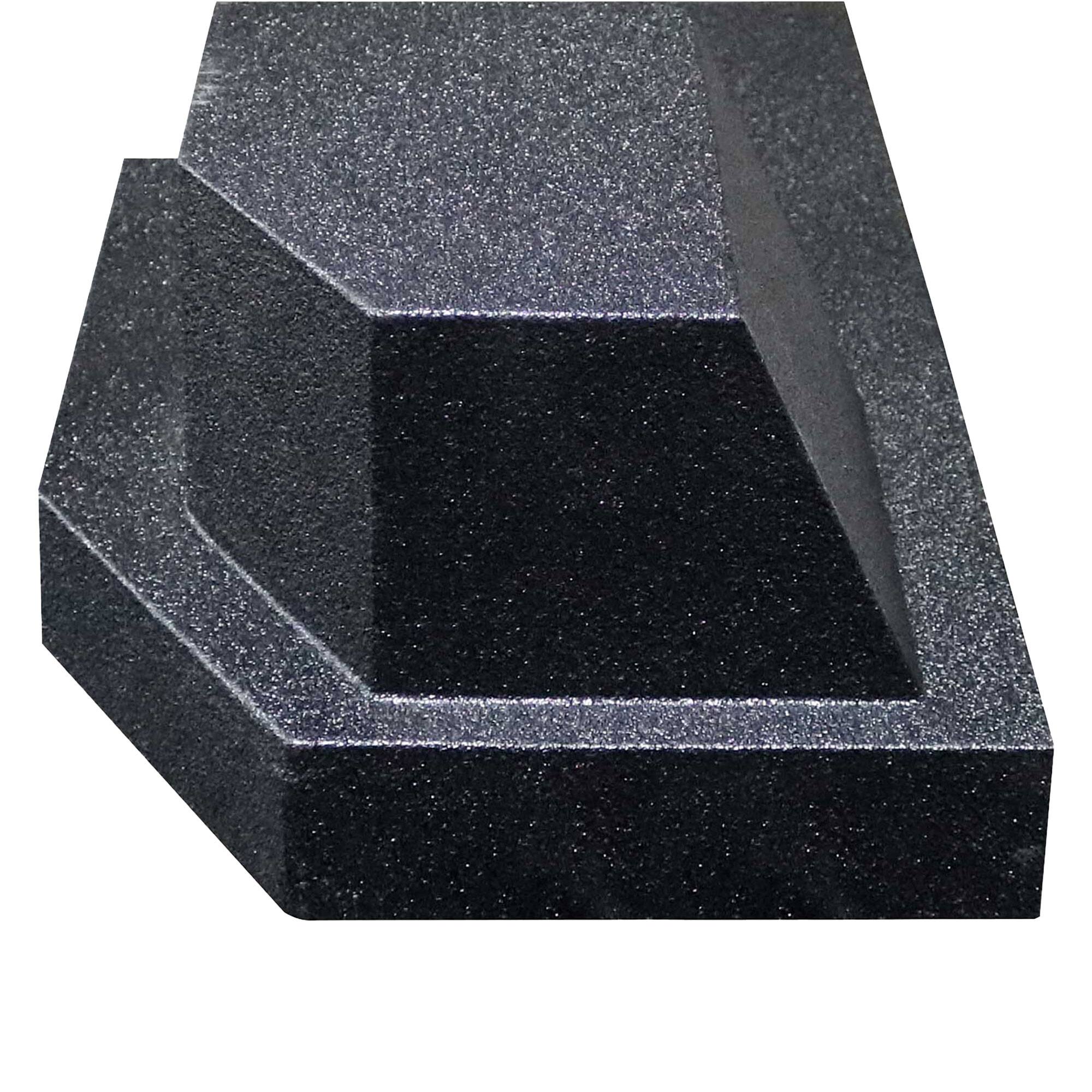 Alt View 5. QPower - QPower Single 10" Sub Box for Dodge Ram Crew Cab & Quad Cab 02-18, Classic 19-22 - BED LINER BLACK.