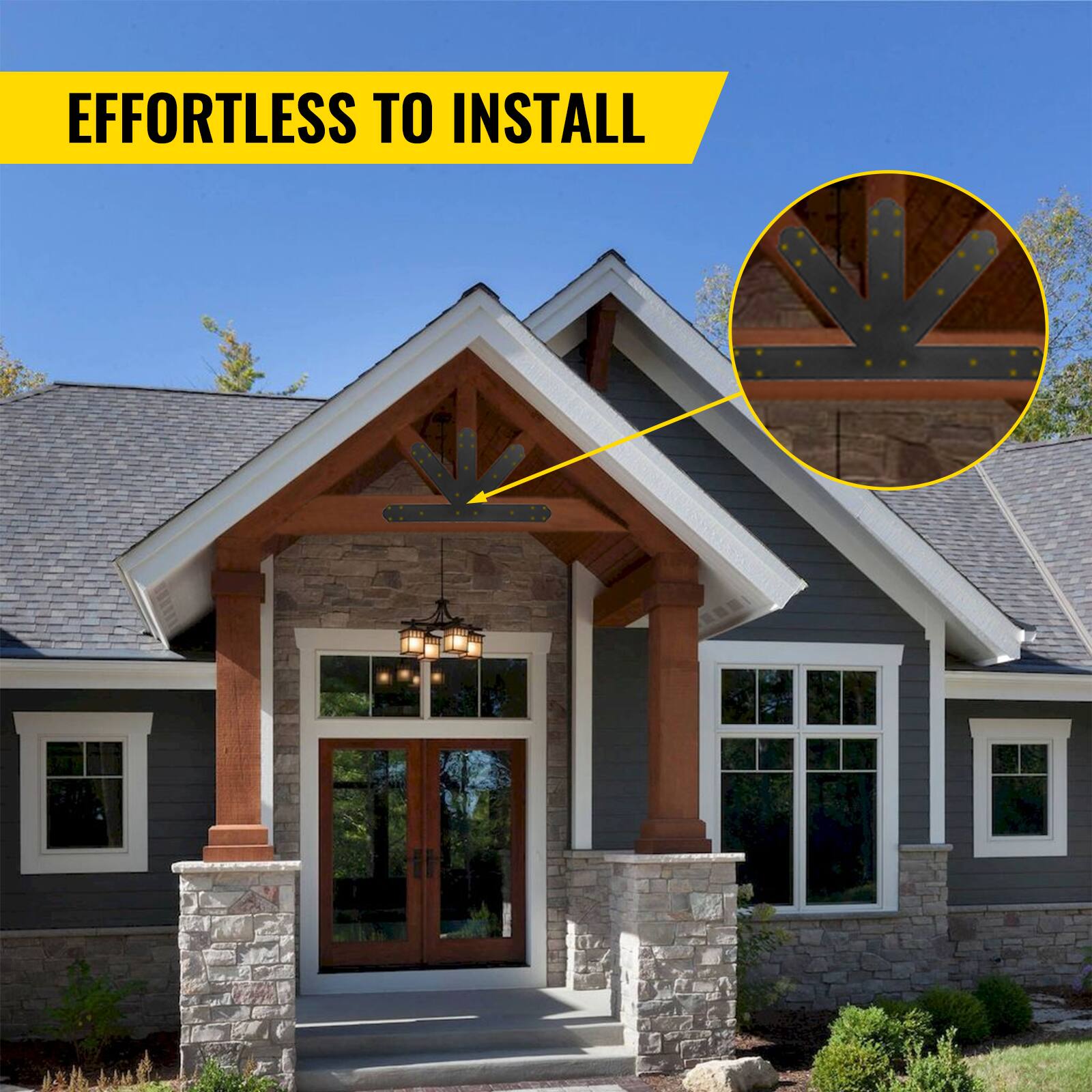 EFFORTLESS TO INSTALL