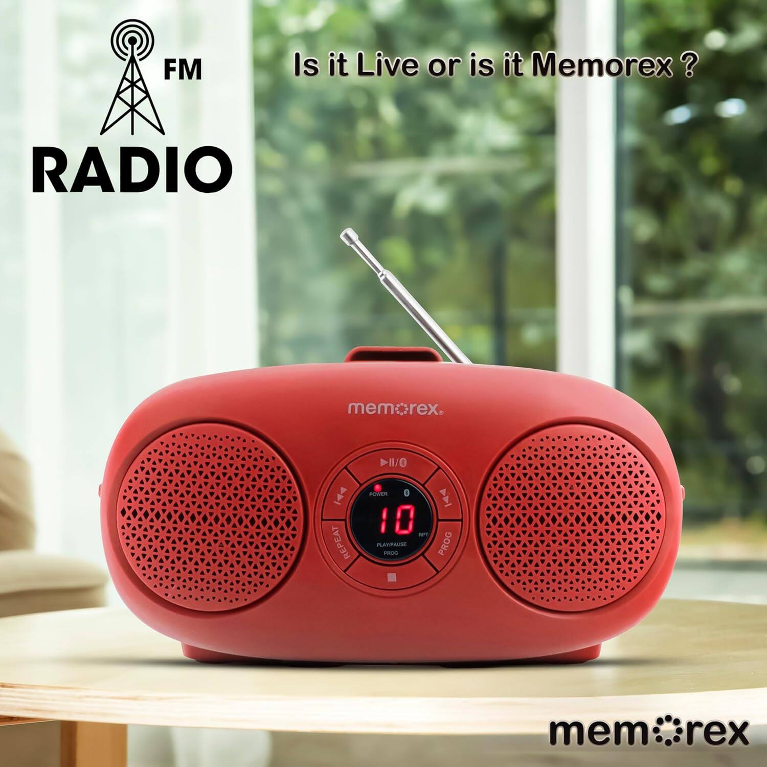 FM RADIO  
Is it Live or is it Memorex?  

memorex