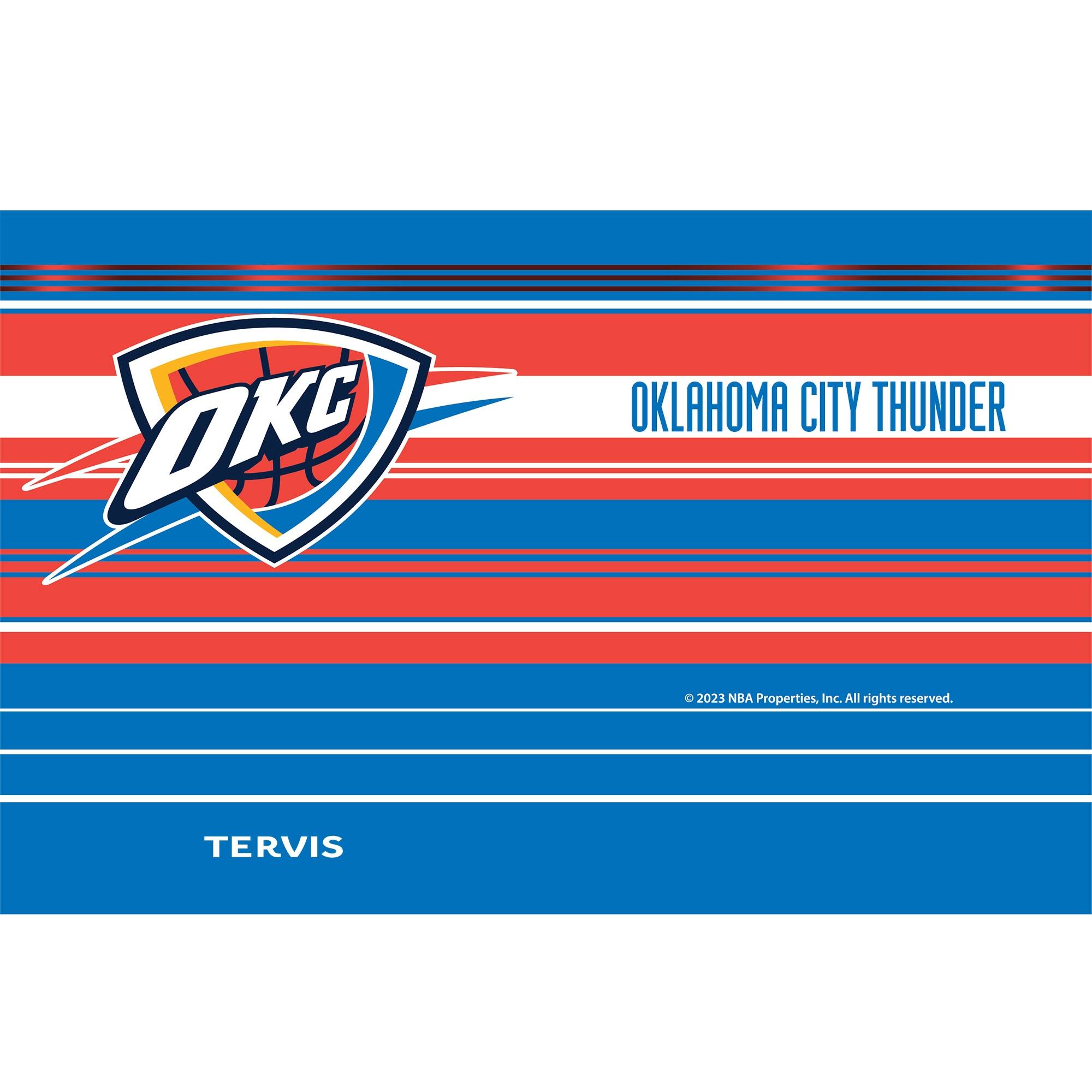 OKC  
OKLAHOMA CITY THUNDER  

© 2023 NBA Properties, Inc. All rights reserved.  

TERVIS