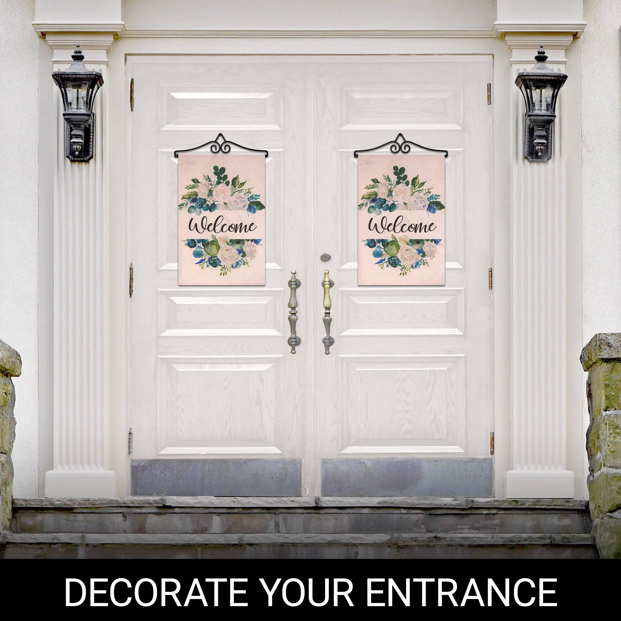 Welcome  
Welcome  

DECORATE YOUR ENTRANCE