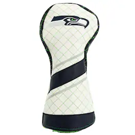 Team Golf - Seattle Seahawks Striped Quilted Driver Headcover - Multicolor