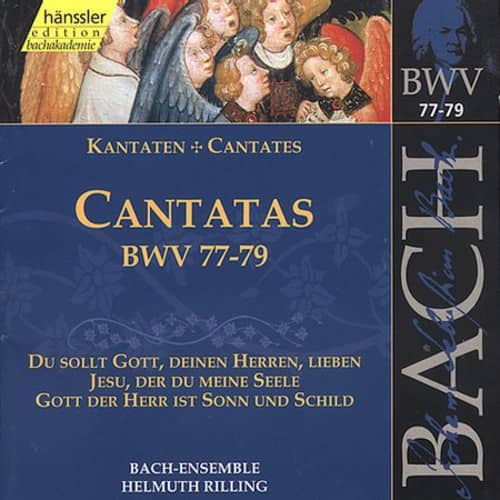 Helmuth Rilling - Sacred Cantatas BWV 77-79   - COMPACT DISCS [CD] price history on PriceWatchPro