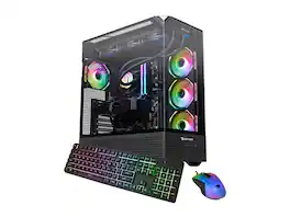 iBUYPOWER - Element Pro Gaming PC - Intel Ultra 9, RTX 5080, 32GB DDR5, 2TB SSD, Win 11 - Black