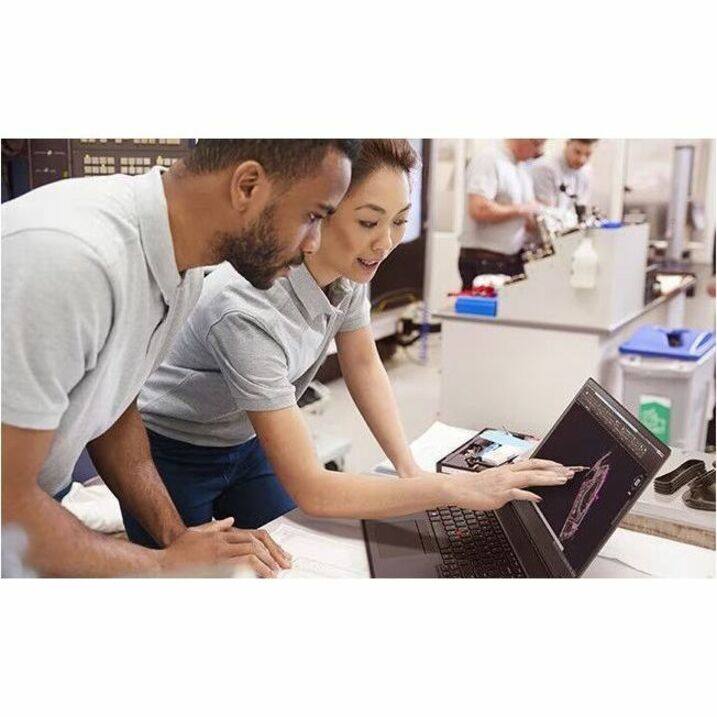 Alt View 3. Lenovo - Lenovo ThinkPad P16v Gen 2 21KX002BUS 16" Mobile Workstation - WQUXGA - Intel Core Ultra 7 165H - vPro Technology - 32 - Black.