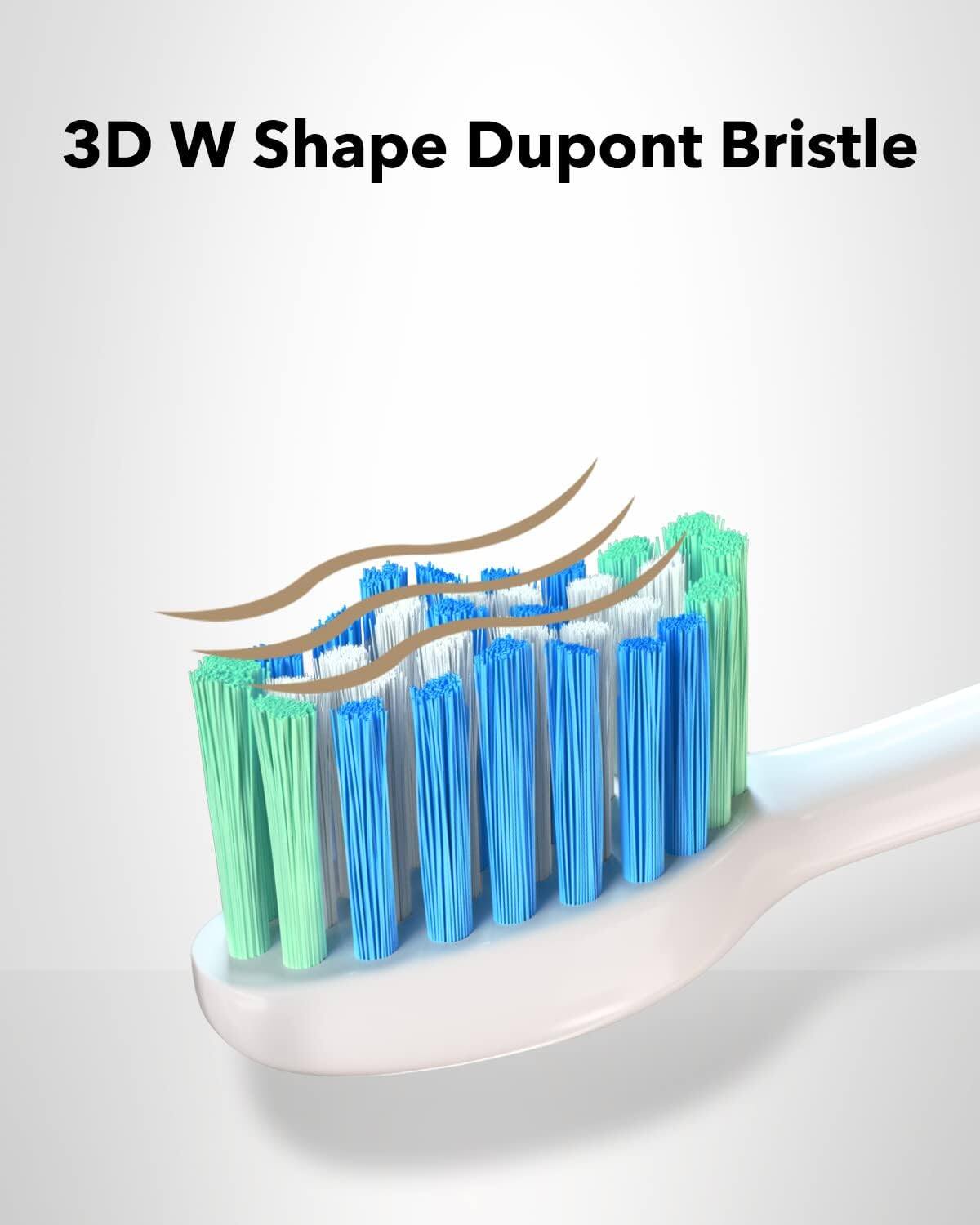 3D W Shape Dupont Bristle