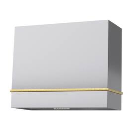 Akicon - 36 inches - Externally Vented - Wall Range Hood - Stainless steel with Gold