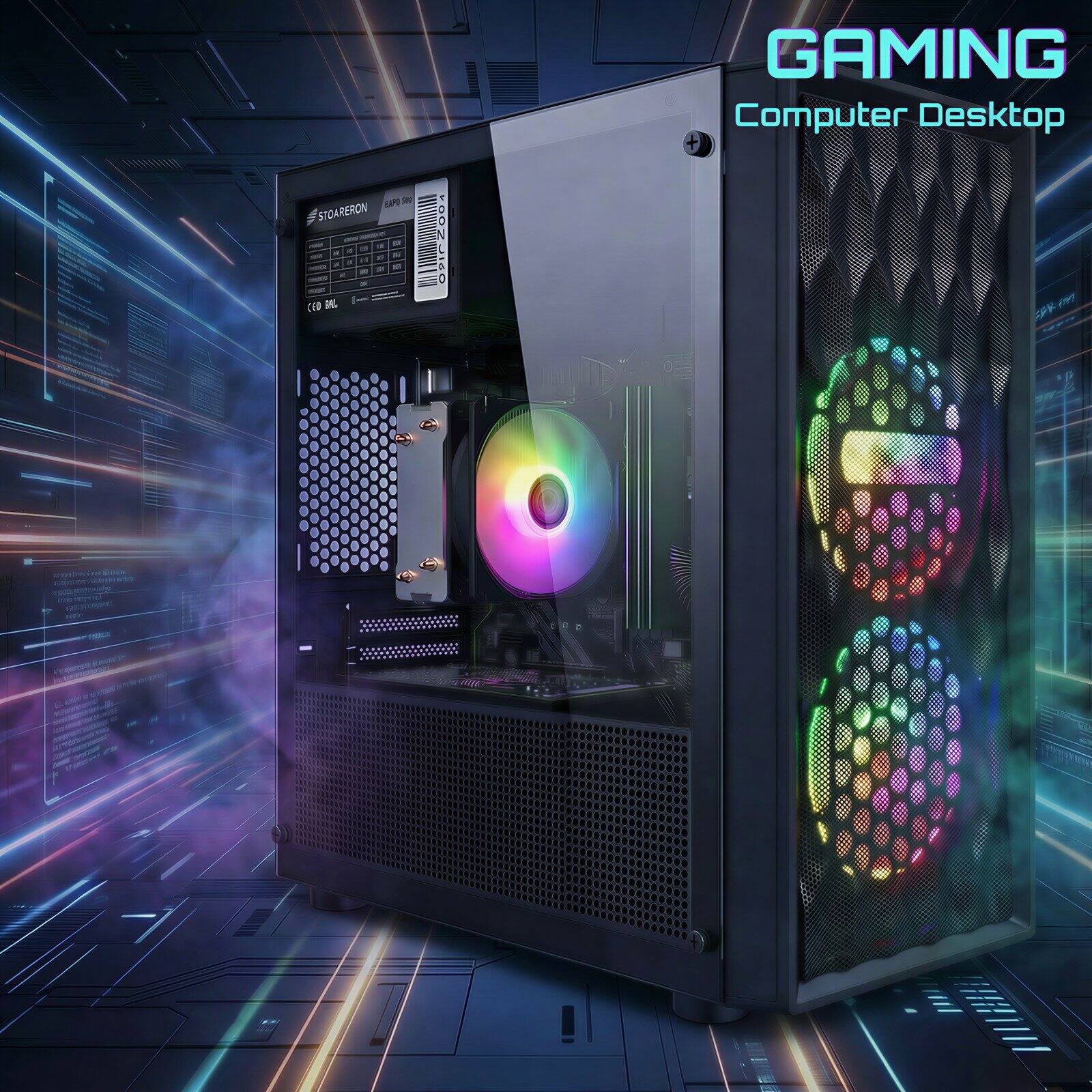 GAMING Computer Desktop - STOARERON C D QDA N 1D AKXER