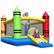 Front. Costway - Inflatable Bounce House Kids Jumping Castle w/ Slide&Ocean Balls Blower Excluded - Multicolor.
