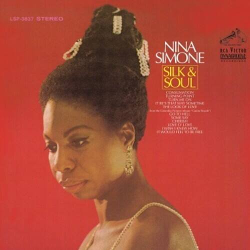 LSP-3837 STEREO

NINA SIMONE  
SILK & SOUL

RCA VICTOR  
TRANSOCEANIC

CONSUMMATION  
TURNING POINT  
TURN ME ON  
IT BE'S THAT WAY  
SOMETIME  
THE LOOK OF LOVE  
GO TO HELL  
SOME SAY  
CHERISH  
LOVE  
HOW IT WOULD FEEL  
TO DIE
