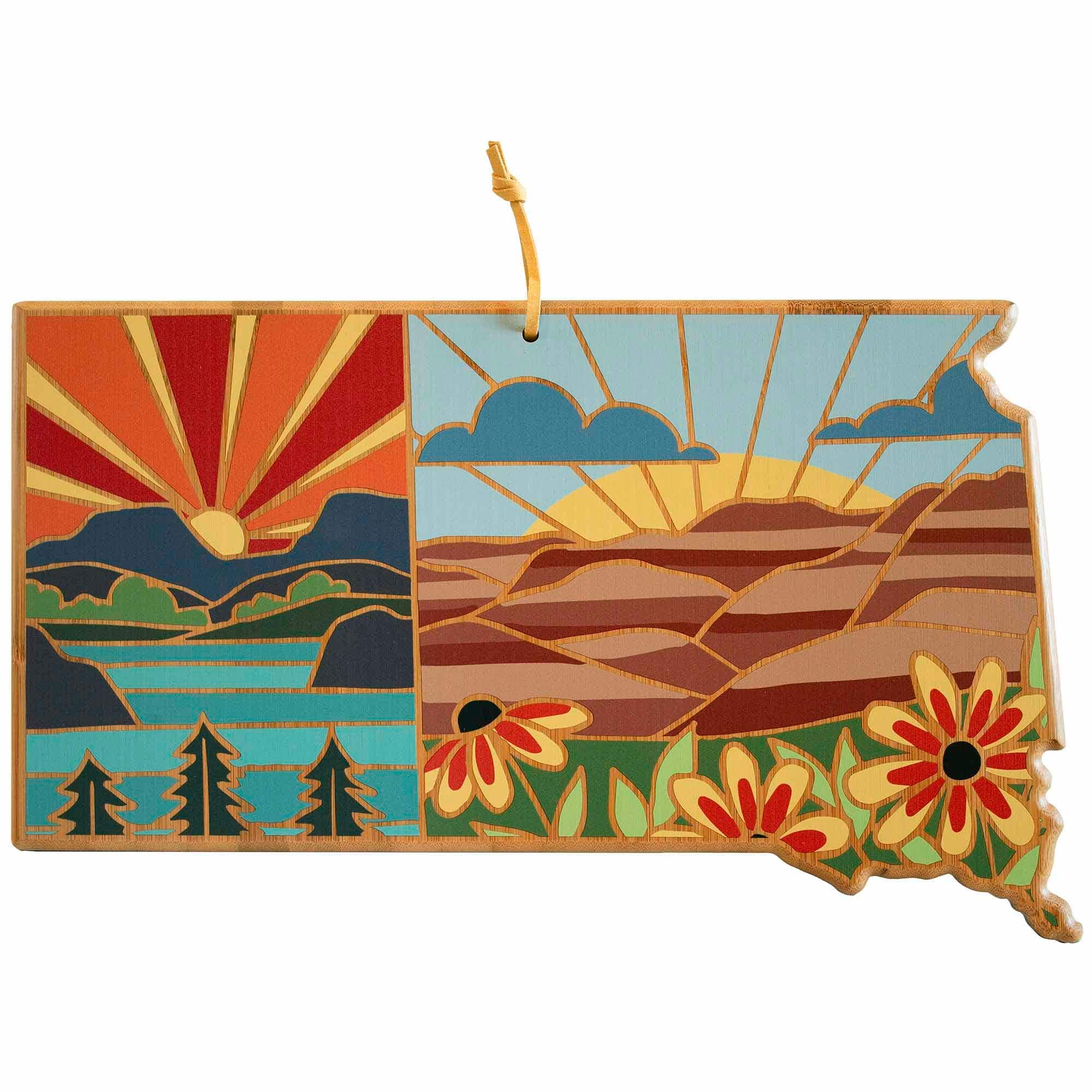 Totally Bamboo - South Dakota Cutting Board with Artwork by Summer Stokes price history on PriceWatchPro