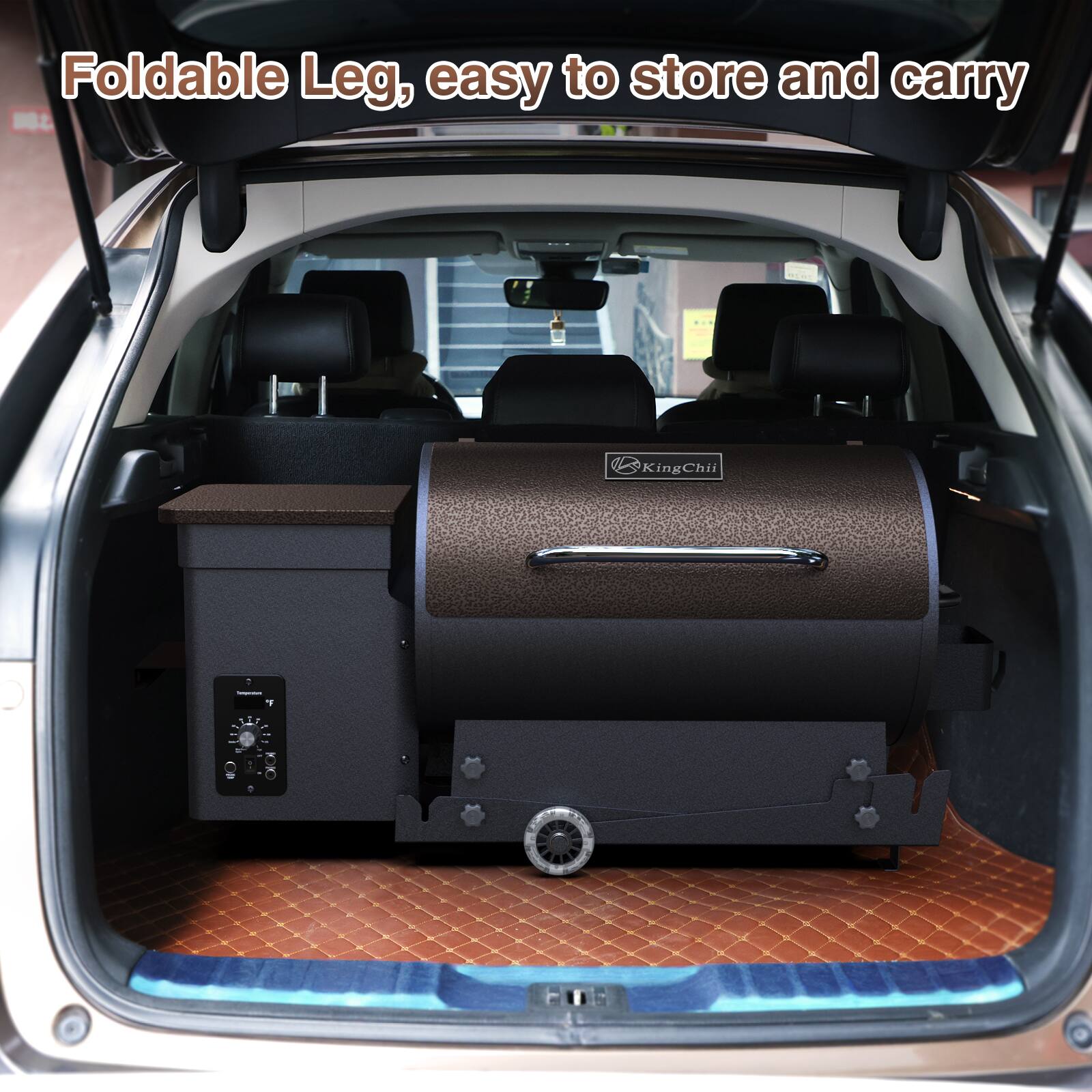 Foldable Leg, easy to store and carry

KingChii - 1