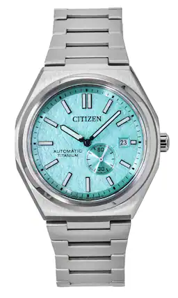 CITIZEN
AUTOMATIC TITANIUM
60 23 30
JAPAN
GT MOY T-8213-007X000
