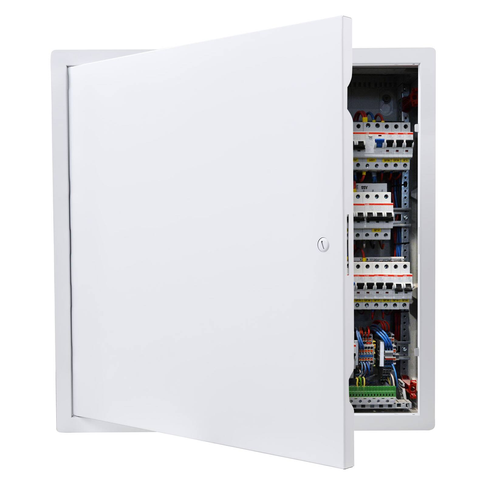 VEVOR - Access Panel for Drywall, 19.2 x 19.2 in Galvanized Steel Access Door, Easy Install Hinged Service Panel - White