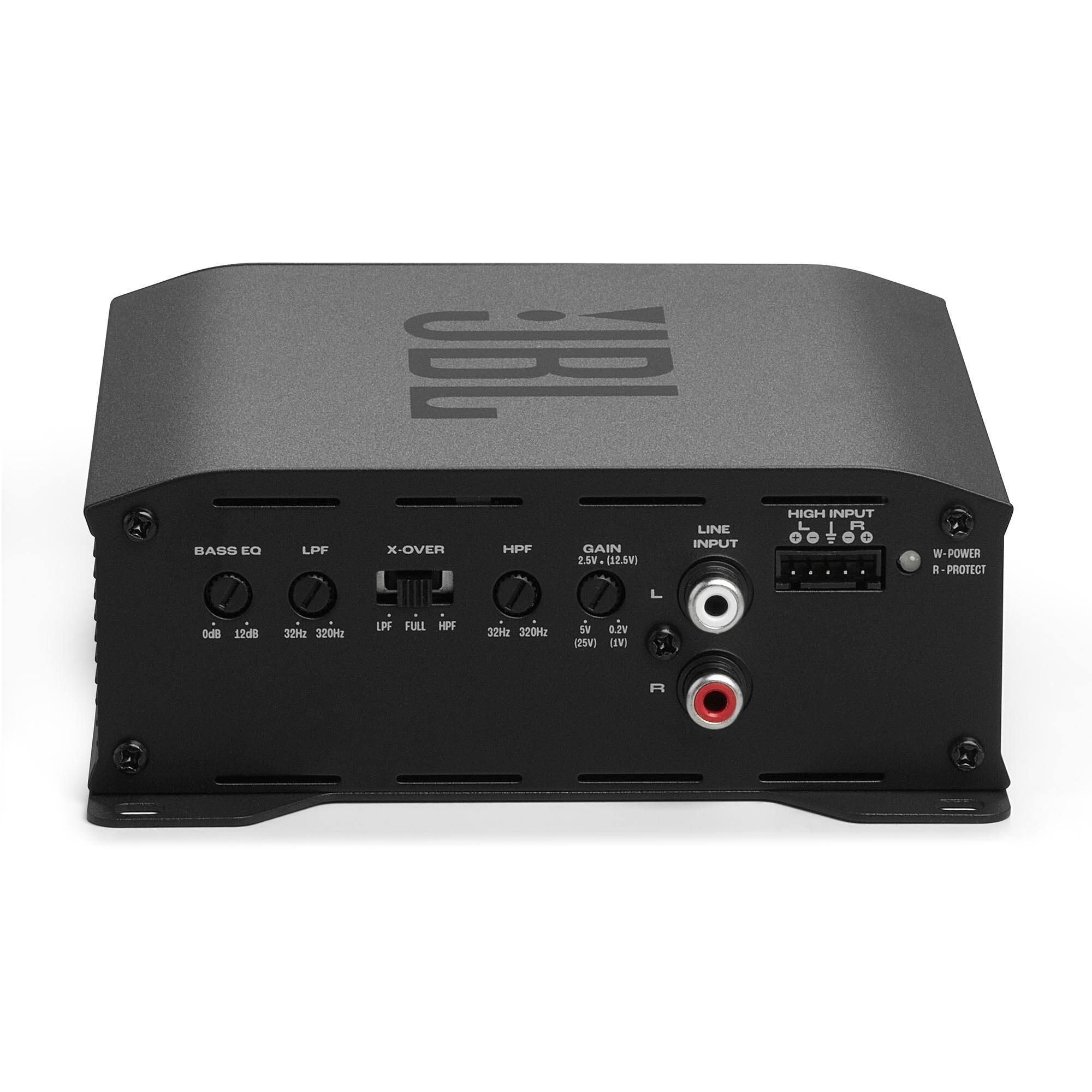Il BASS EQ LPF X-OVER HPF GAIN 2.5V (12.5V) LINE INPUT HIGH INPUT + W-POWER a PROTECT L 0dB 12dB 32Hz 320 LPF FULL HPF 32Hz 20Hz W B.2V (25V) onn R

BASS EQ
LPF
X-OVER
HPF
LINE INPUT
HIGH INPUT
W-POWER
R-PROTECT

LPF FULL HPF
32Hz 320Hz
0dB 12dB
2.5V (12.5V)
5V (25V)
0.2V (LIV)