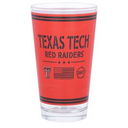 Indigo Falls - Texas Tech Red Raiders 16oz. OHT Military Appreciation Pint Glass - Multicolor