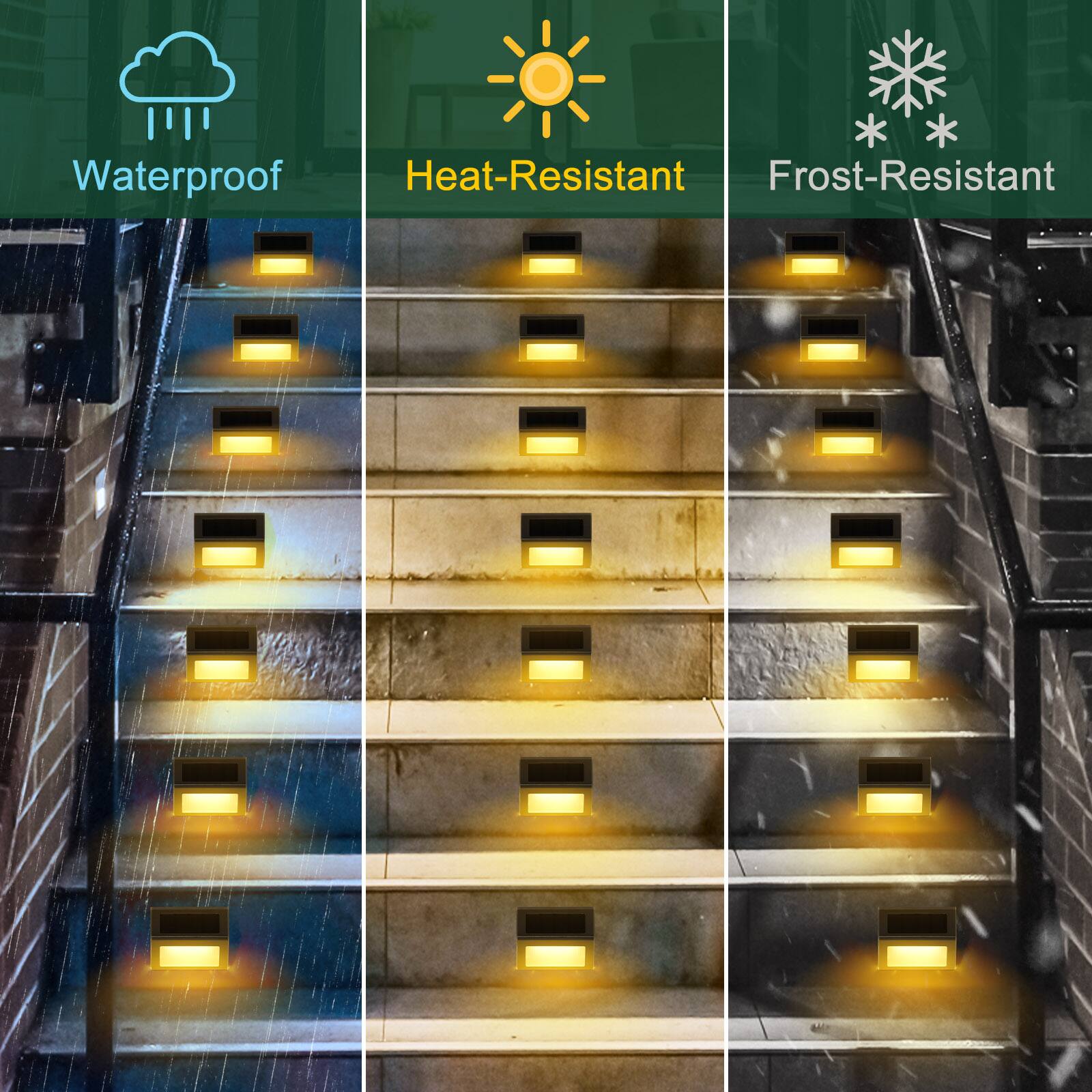 Waterproof  
Heat-Resistant  
Frost-Resistant