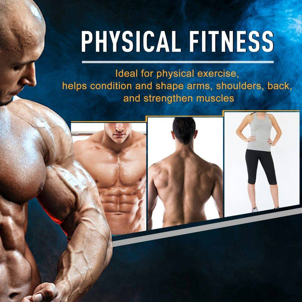 PHYSICAL FITNESS

Ideal for physical exercise, helps condition and shape arms, shoulders, back, and strengthen muscles