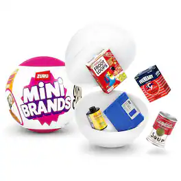 ZURU - Mini Brands Retro Grocery Blind Capsule | One Random - Multi-Colored